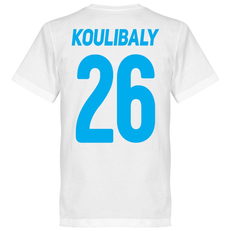 SSC Napoli Koulibaly 26 Team Tee Weiß T-Shirt