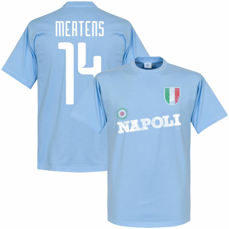SSC Napoli Mertens 14 Tee Himmel T-Shirt