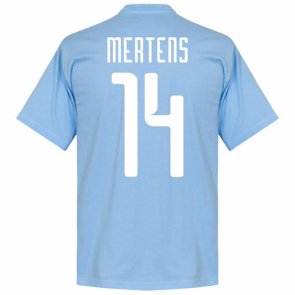 SSC Napoli Mertens 14 Tee Himmel T-Shirt