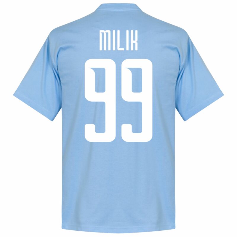 SSC Napoli Milik 99 Tee Himmel T-Shirt