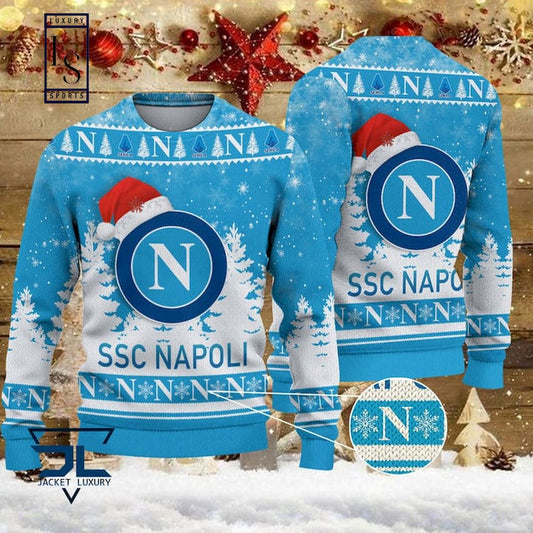 SSC Napoli Stan Hat Hässlich Weihnachtspullover