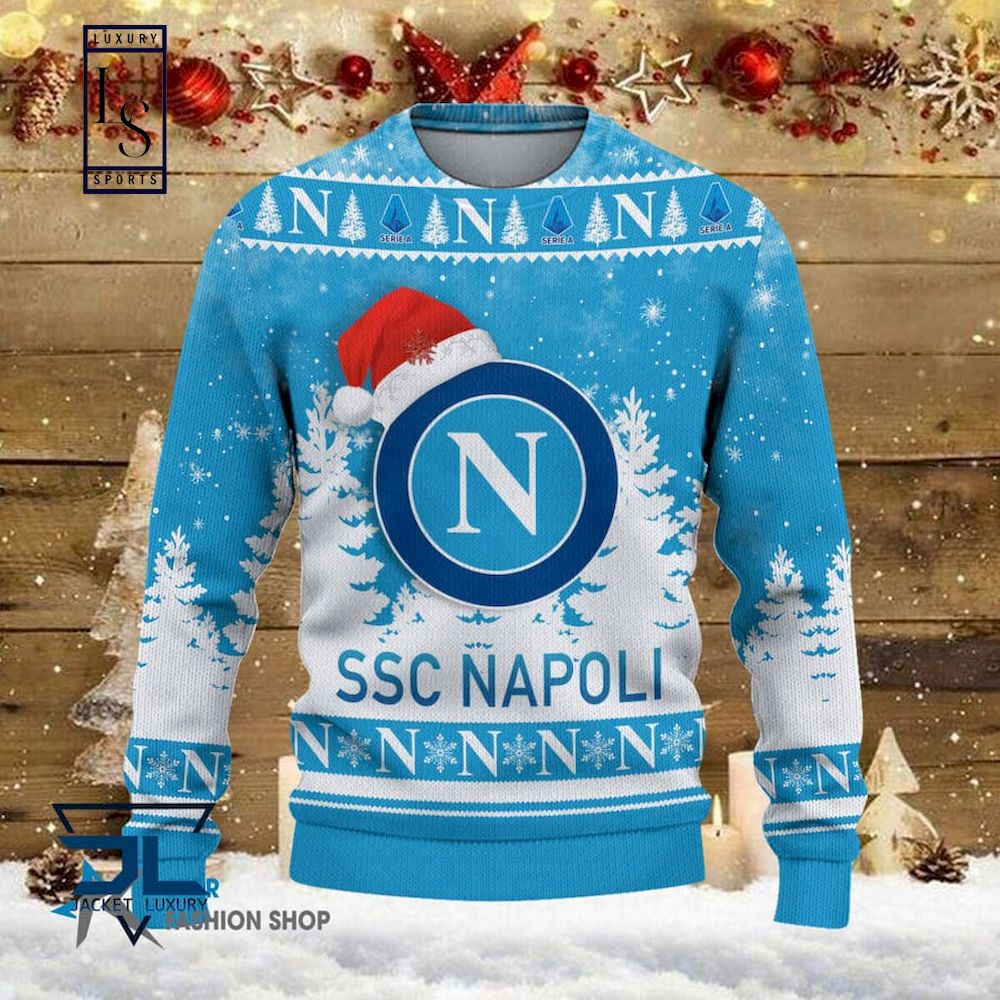 SSC Napoli Stan Hat Hässlich Weihnachtspullover