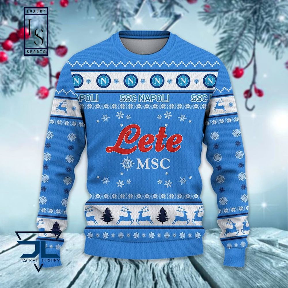 SSC Napoli Stan Hat Hässlich Weihnachtspullover V2