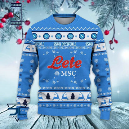 SSC Napoli Stan Hat Hässlich Weihnachtspullover V2