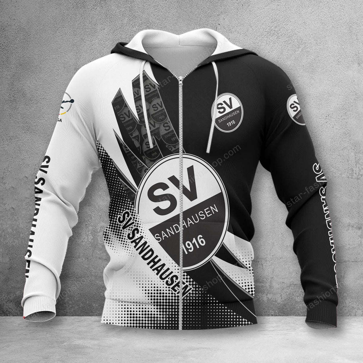 SV Sandhausen Sonderausgabe Reißverschluss-Hoodie