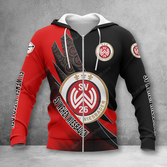 SV Wehen Wiesbaden Sonderausgabe Reißverschluss-Hoodie