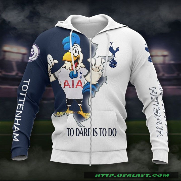 Tottenham Hotspur FC Chirpy Cockerel Reißverschluss-Hoodie