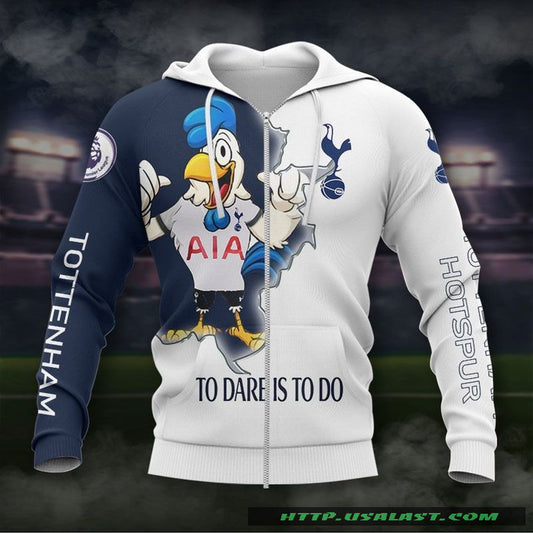 Tottenham Hotspur FC Chirpy Cockerel Reißverschluss-Hoodie