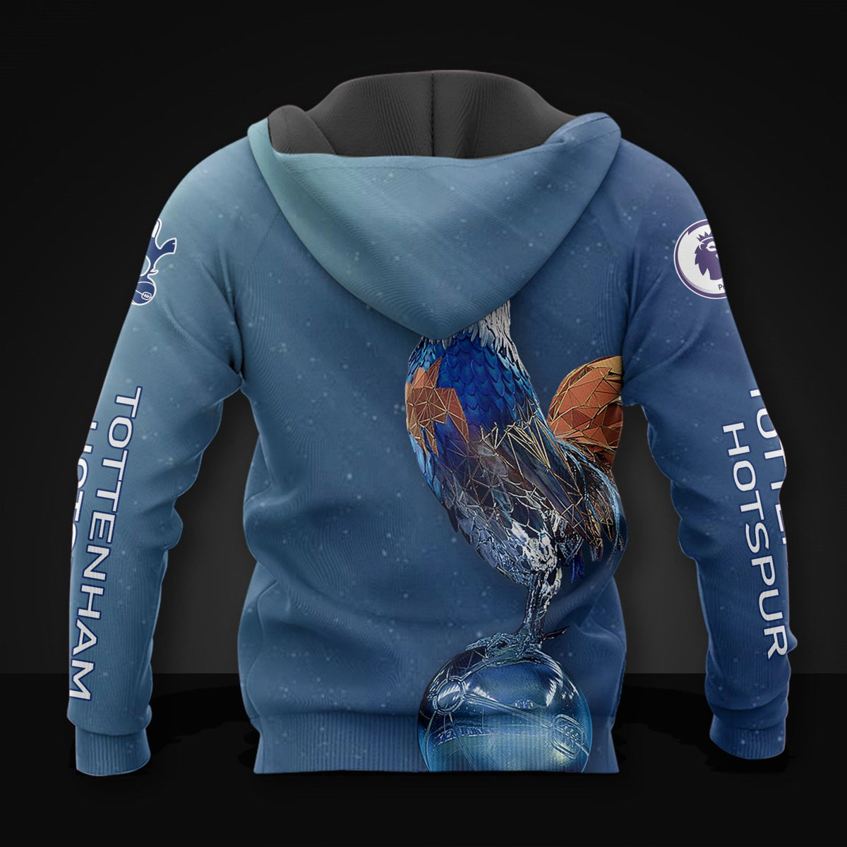 Tottenham Hotspur FC Marine Reißverschluss-Hoodie