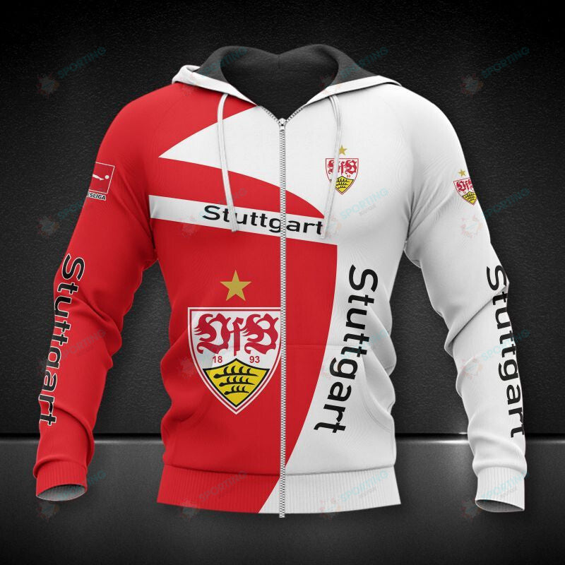 VfB Stuttgart Begrenzt Auflage Reißverschluss-Hoodie