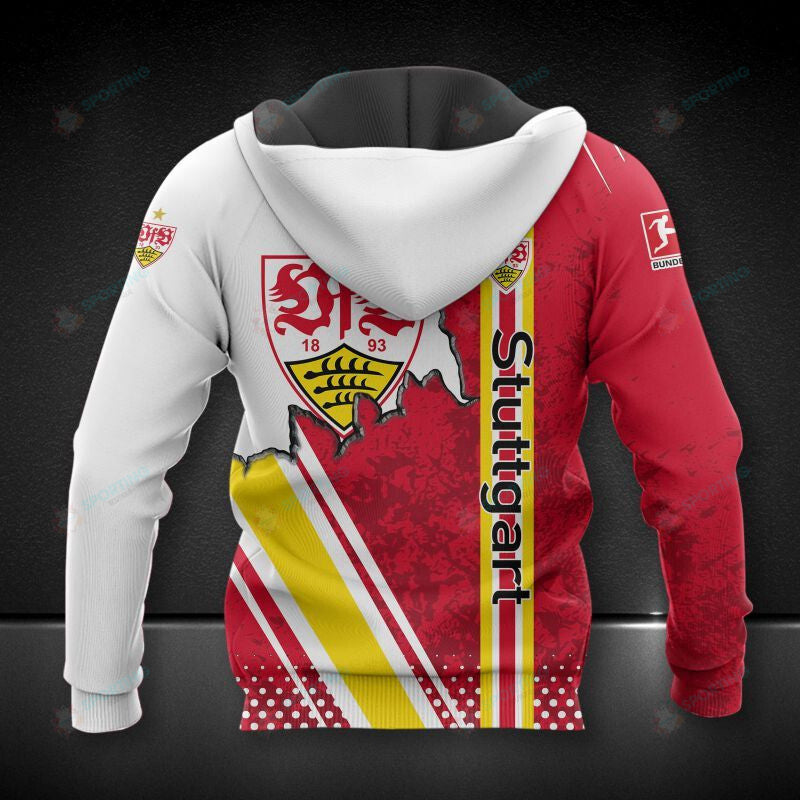 VfB Stuttgart Spezieller Auflage Reißverschluss-Hoodie