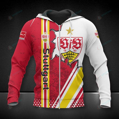 VfB Stuttgart Spezieller Auflage Reißverschluss-Hoodie