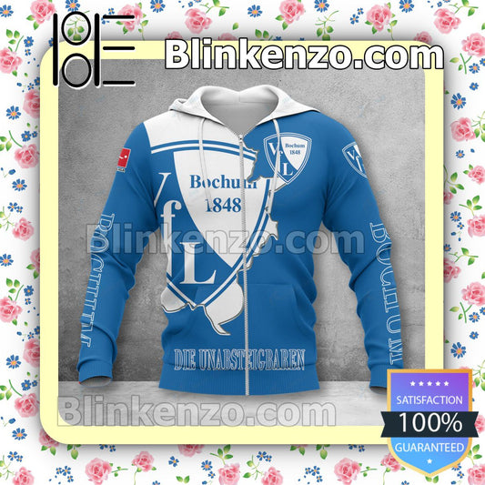 VfL Bochum 1848 Blau Reißverschluss-Hoodie