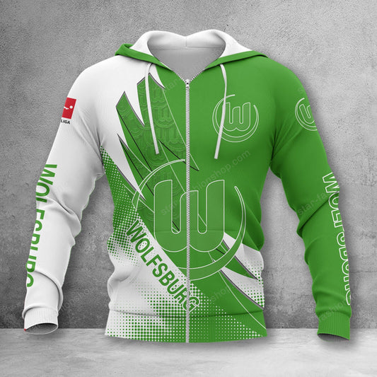 VfL Wolfsburg Sonderausgabe Reißverschluss-Hoodie