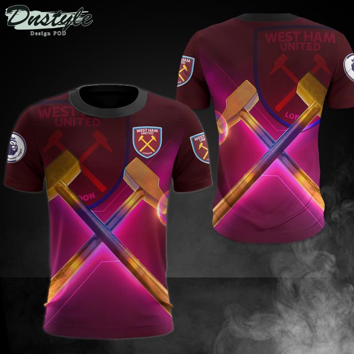 West Ham United FC Besonders Stil T-Shirt