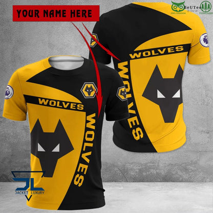 Wolverhampton Wanderers FC Individueller Name Logo T-Shirt